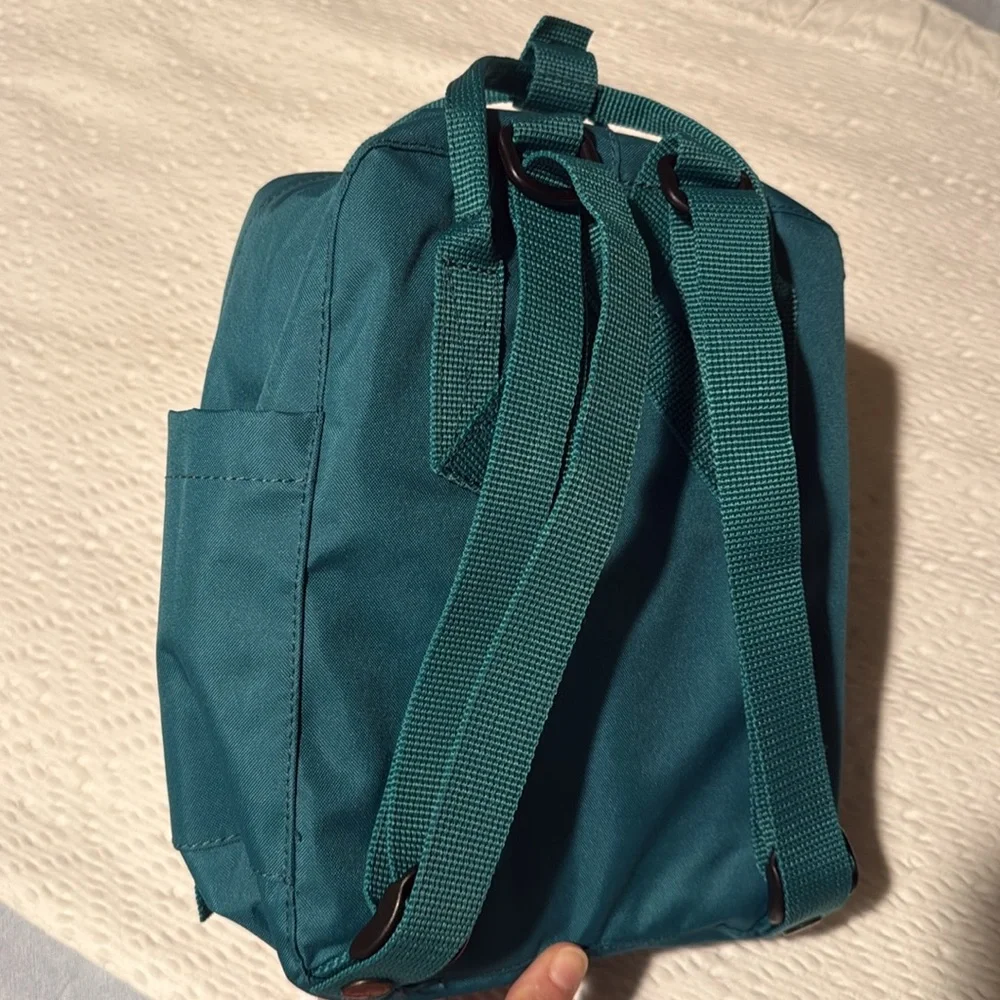 Fjallraven Kanken mini backpack Ocean Green